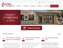 Tablet Screenshot of gruposangeronimo.com